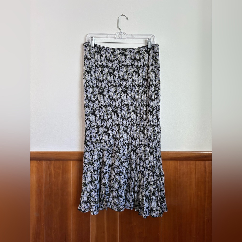 Vintage floral JM collection y2k maxi skirt